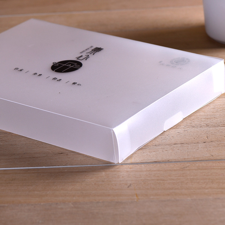 厂家批发 pvc折盒 pet PP磨砂透明盒 支持彩色印刷带盖礼品