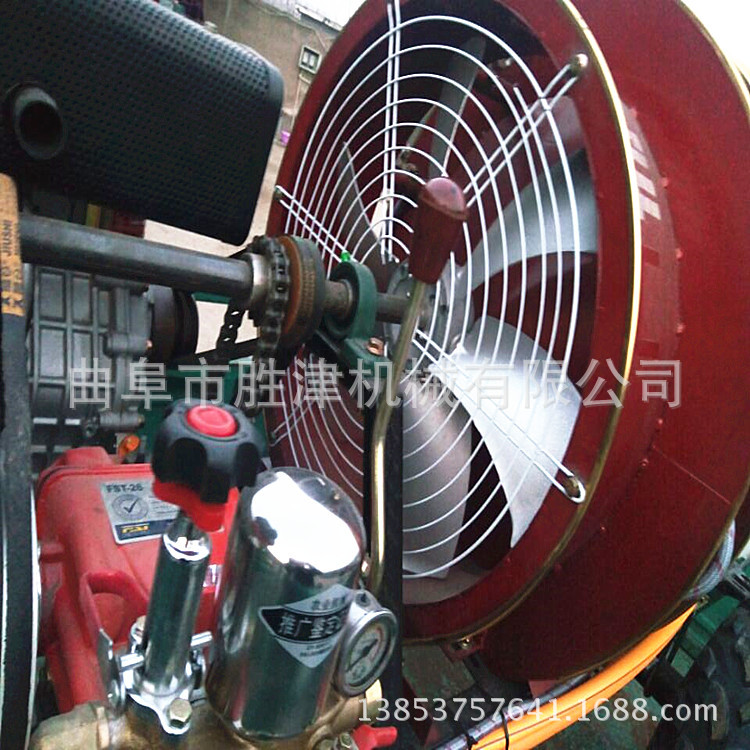 六盘水三轮车打药机自走式果园风送打药机