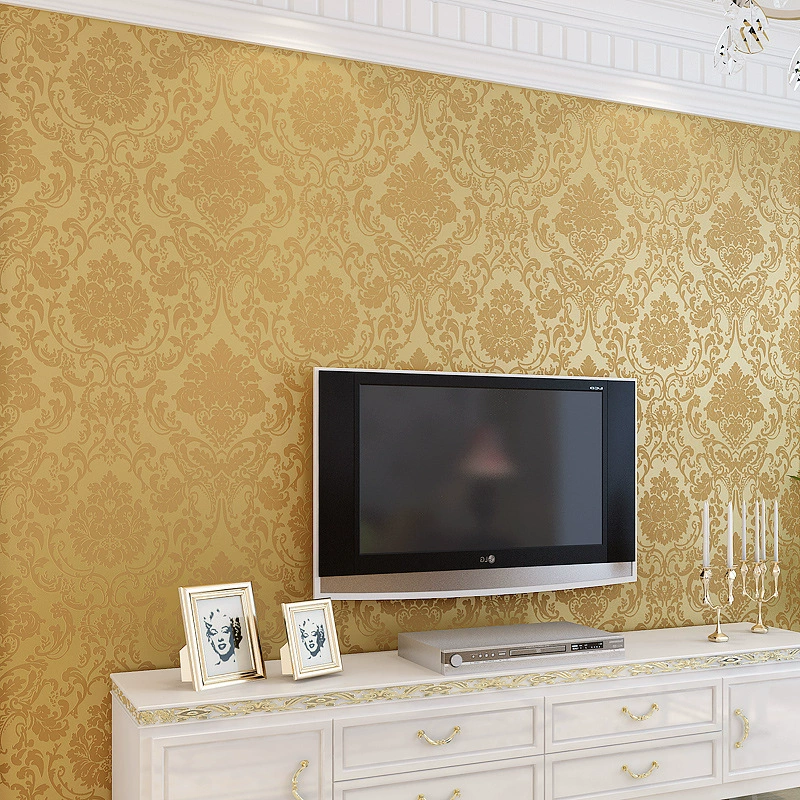 Three dimensional classic wall wallpapers non-woven cloth, 3D