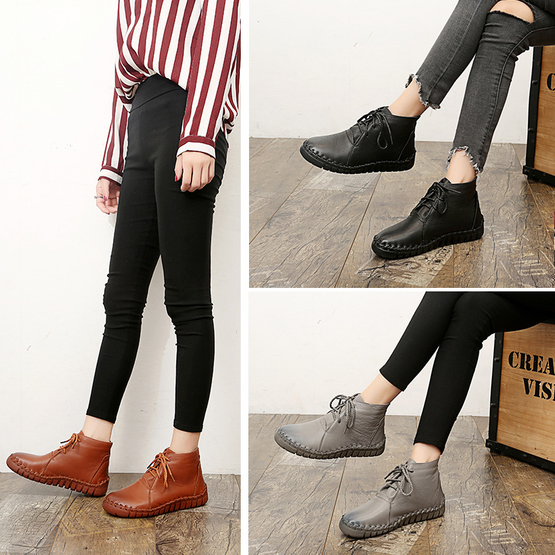 Bottes femme INFOHOMME en En cuir - Ref 3355276 Image 47