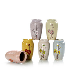 韓式手繪陶瓷多肉老莊花盆  韓式多肉老莊盆  陶瓷花盆批發jy011