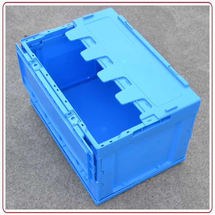 Shidun schmeid складной оборотный ящик 530*365*335 с цельной крышкой, новая пластиковая тара, ежедневный стандартный комплект пластиковых ящиков