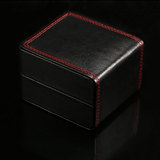 Изысканные часы, полиуретановая эластичная подарочная коробка, с печатью вашего логотипа, подарок на день рождения, простой крой