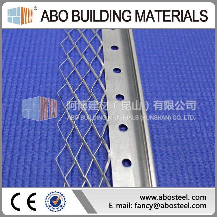 停止抹灰网 护角网 抹灰停止条 阿博建材