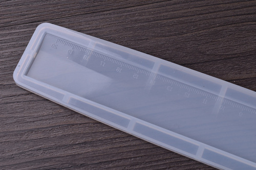 diy handmade ruler mold measuring tool silicone mold crystal epoxy ab glue ruler mold