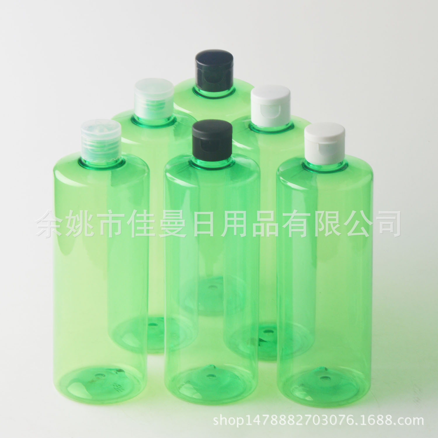 新品上市PET塑料瓶空瓶500ml毫升翻盖瓶蝴蝶盖瓶化妆品包材