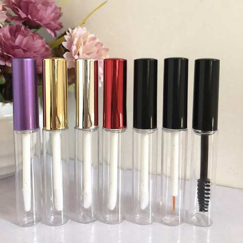 Supply of high-end packaged lip glaze empty bottle 5ML lip gloss empty tube small blow bottle trial size small tube