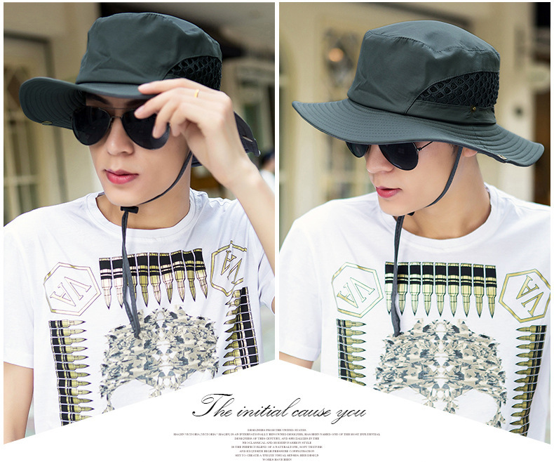 ~廣隆~FR漁夫帽 釣魚帽 帽子 圓頂 地主帽 水兵帽 大檐帽 流氓帽 遮陽帽 嘻哈帽 工作帽 漁夫帽 沙灘帽