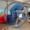 水上步行球充气水球透明彩色PVC、TPU材质涉游戏球厂家2米直径|ms