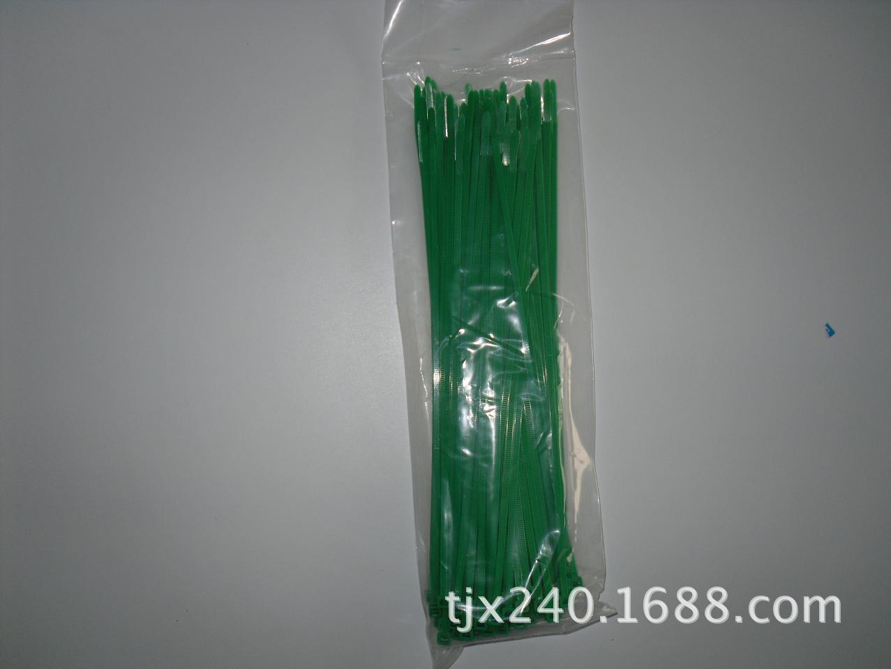 新光批发自锁式尼龙扎带 绿色 4*350