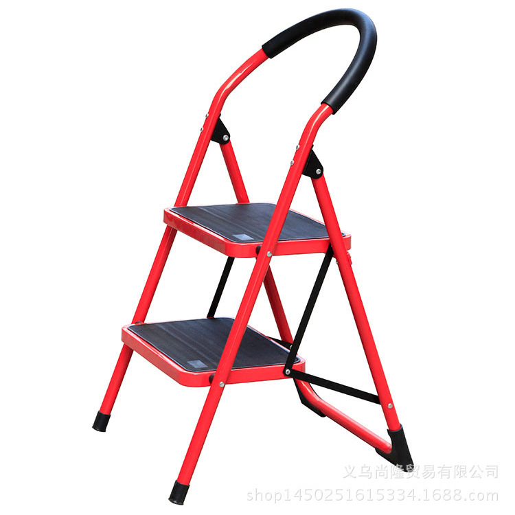 Two steps of exports of red home ladders Furnishing ladder…