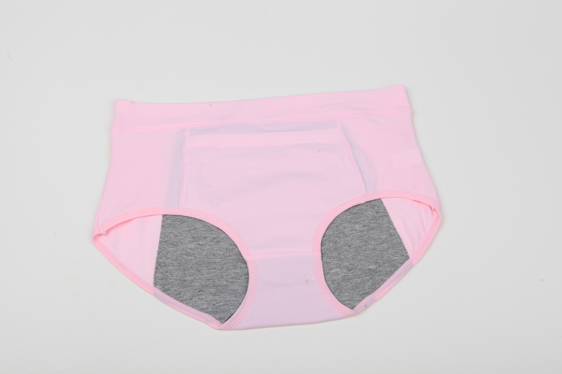 High-Waisted Cotton Period Panties