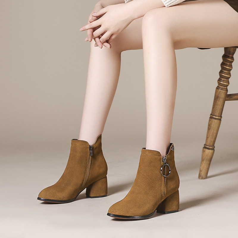 Bottes femme MINGFANG en En cuir - Ref 3355118 Image 40