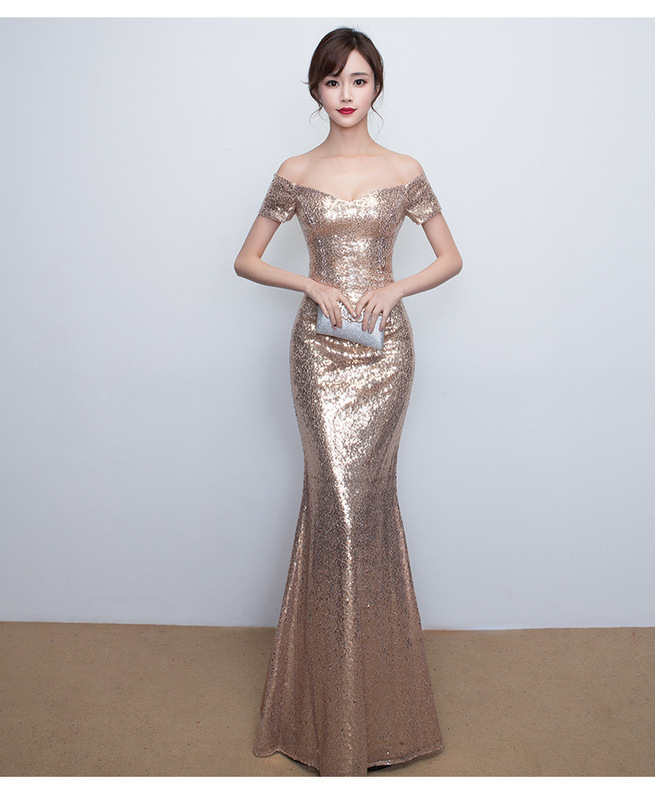 cocktail dress with tail