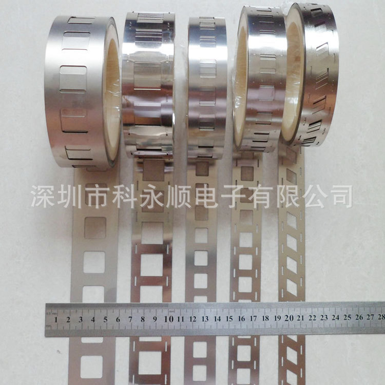 生产制定 18650/21700/2660/32650 2排成型卷装 镍片