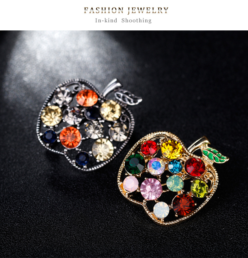 Korean version alloy plating brooch (AL150-B)NHDR1830-AL150-B
