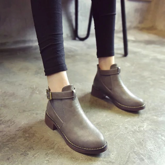 Bottes femme SHU MEIMEI en PU artificiel - Ref 3354813 Image 13