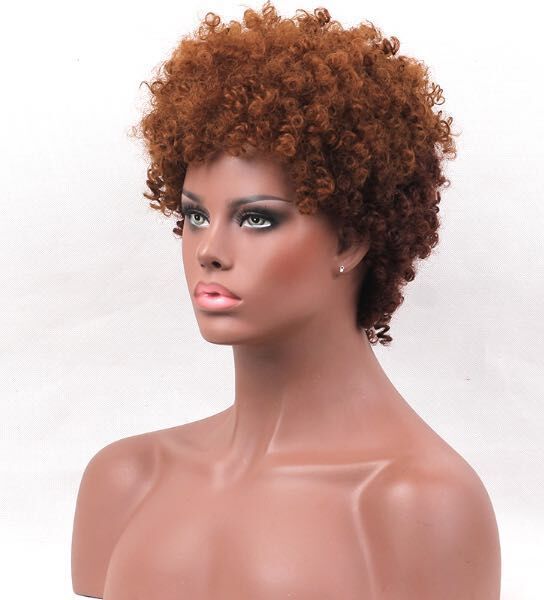 Women's Fashion Party High Temperature Wire Short Curly Hair Wigs display picture 1