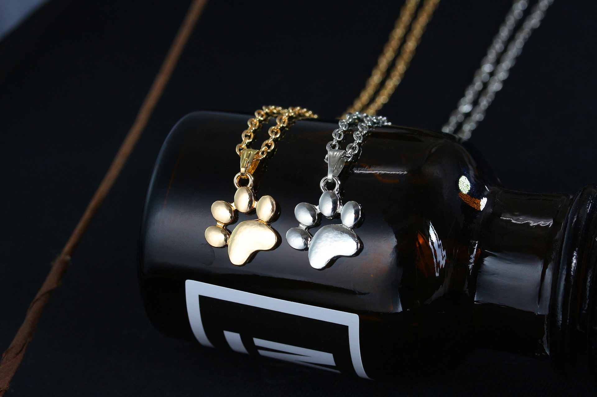 cute cat claw necklace