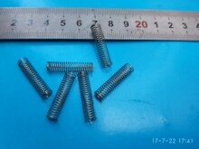 工厂定制 触摸弹簧 按键弹簧 开关弹簧 现样0.4x6x25高 可定制
