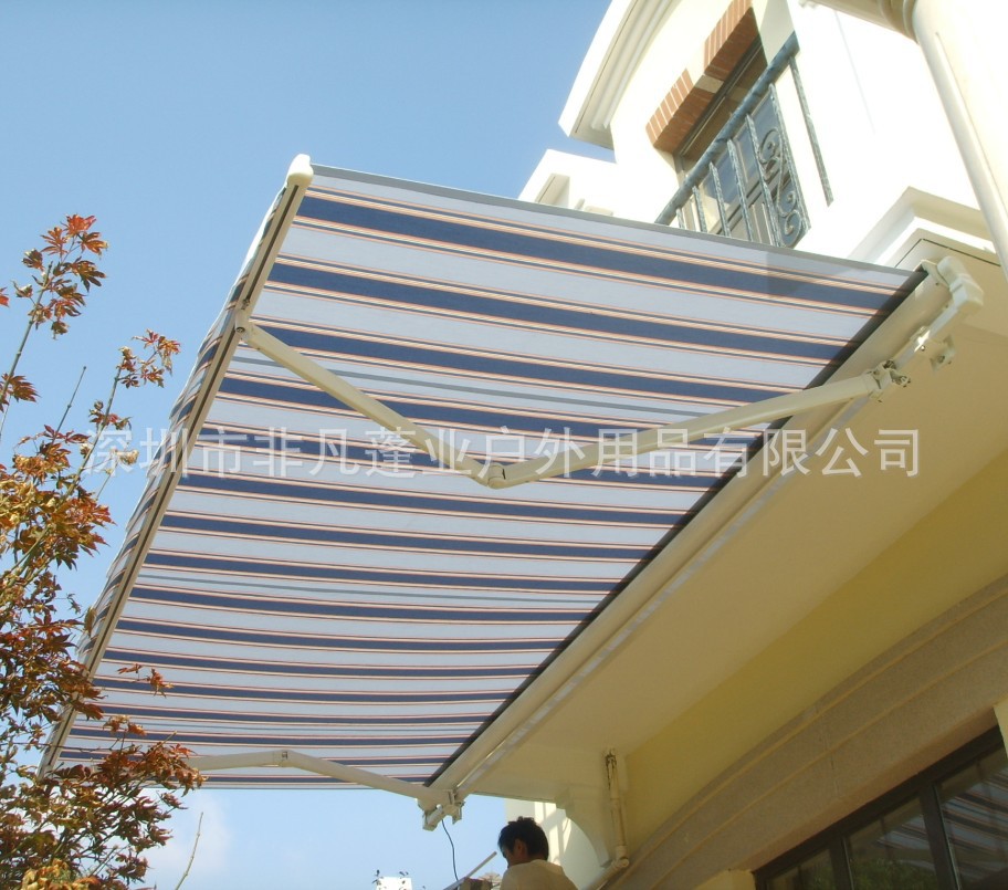 供应法式铝合金伸缩遮阳篷 户外曲臂式遮阳雨蓬 阳光板遮阳雨棚-阿里巴巴