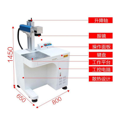 东莞供应金属壳激光刻字机/塑胶激光镭雕机/五金激光打标机价格