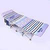 Manufactor Direct selling simple and easy Single Noon break Folding bed Korean multi-function Camp bed customized Folding chair wholesale