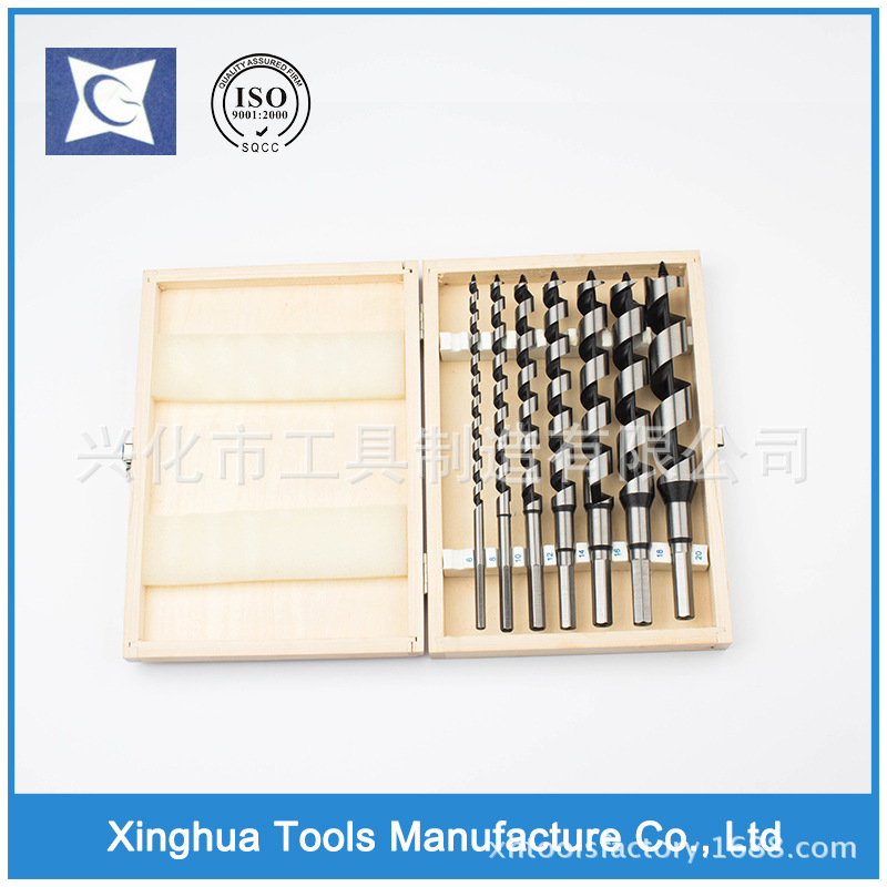 厂家供应6件套木工支罗钻套钻 木工直螺钻 木工打孔钻 木工钻