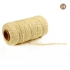14# yellow+white*2mm dual -color cotton rope (100 yards)