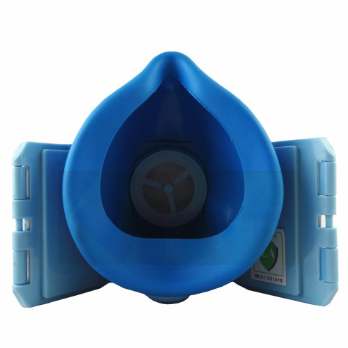 Huahu 3100 blue soft plastic self-priming particulate dust filter half mask