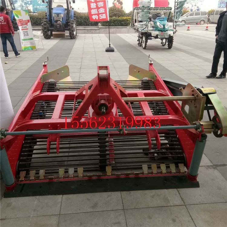 零破碎效率快多功能薯类收获机 地瓜地豆子挖掘机