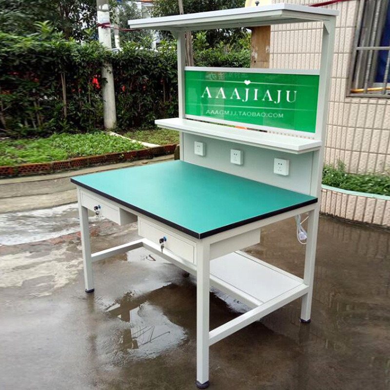 供应金属看板工作台 车间流水线简易操作检验台 学校试验台批发