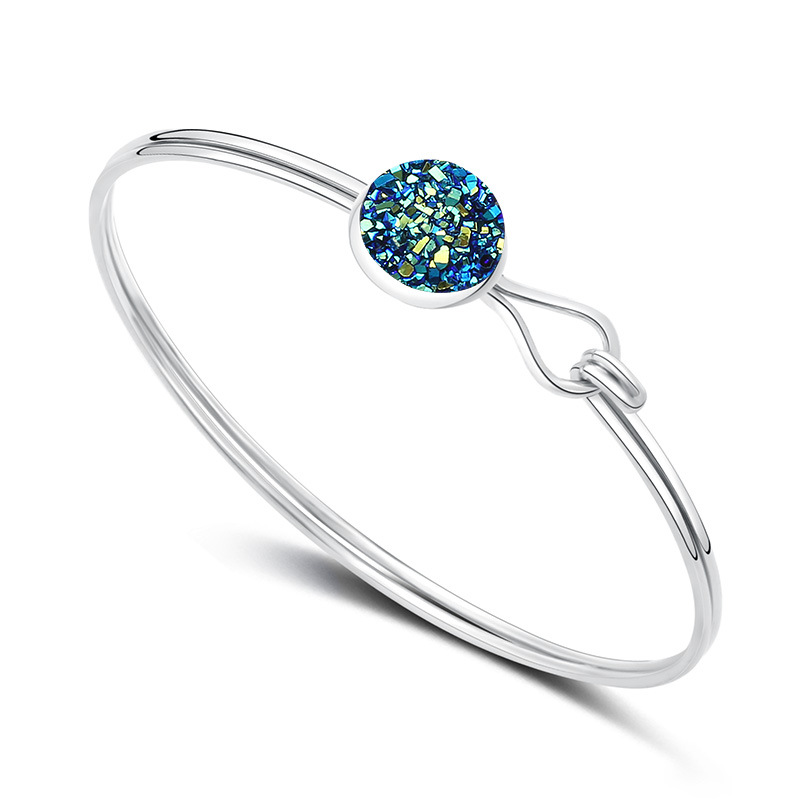 Korean bracelet imitation natural stone color crystal cluster jewelry wholesale