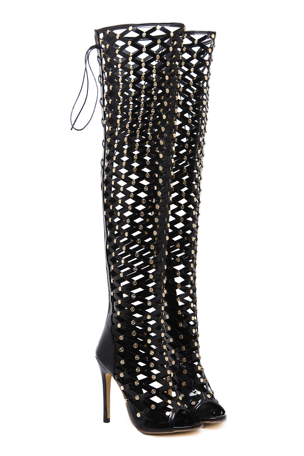 Bottes femme en PU artificiel - Ref 3355095 Image 25