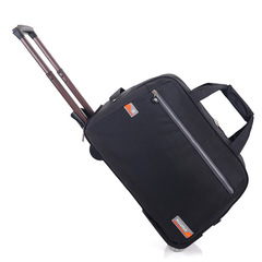 Wholesale cross-border trolley bag, sports and leisure travel bag, large capacity Oxford cloth luggage bag, short-distance travel bag for men and women