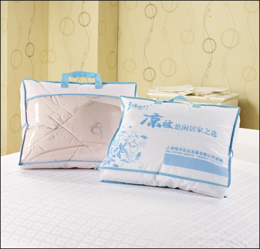 无纺布家纺拉链袋|棉被被芯包装袋定做|pvc羽绒被蚕丝被无纺布袋