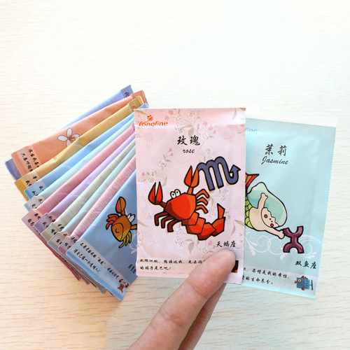 Factory Wholesale New Small Constellation Aroma Shoes Box Bag Fashion Deodorizing Bag E-commerce Gift Aromatherapy Bag