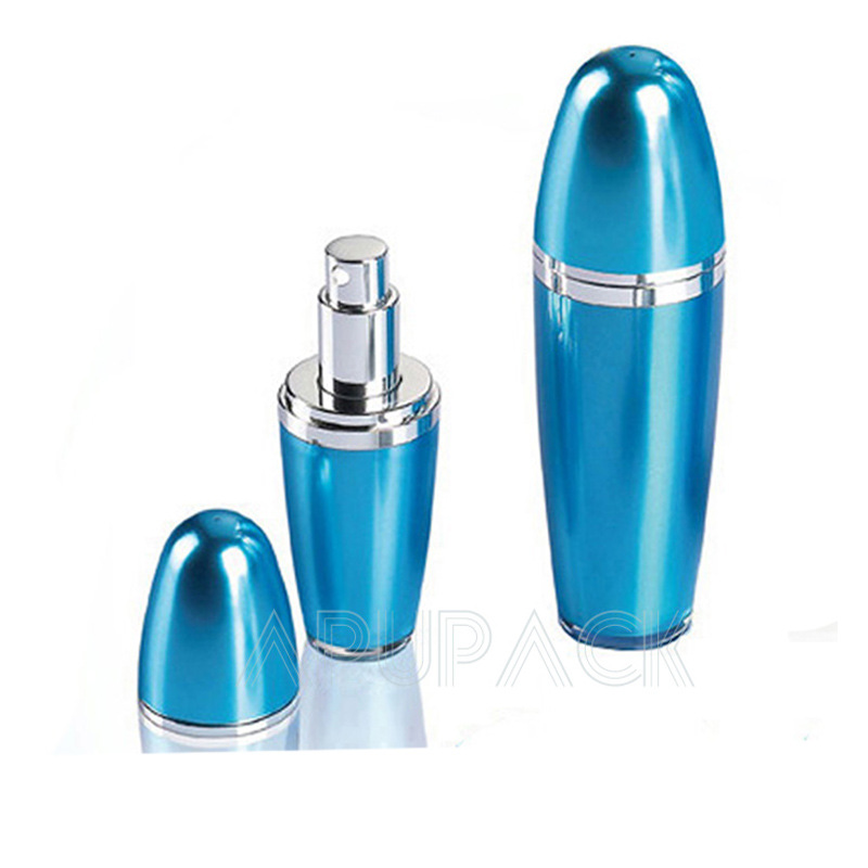 高档优质球形圆形亚克力美白水润肤纯露乳液泵头鸭嘴按压瓶热销