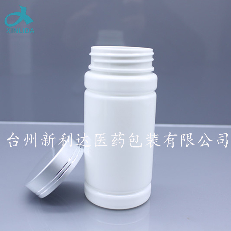 PET保健品塑料瓶 厂家直销 420cc塑料包装瓶 金属盖固体瓶 批发