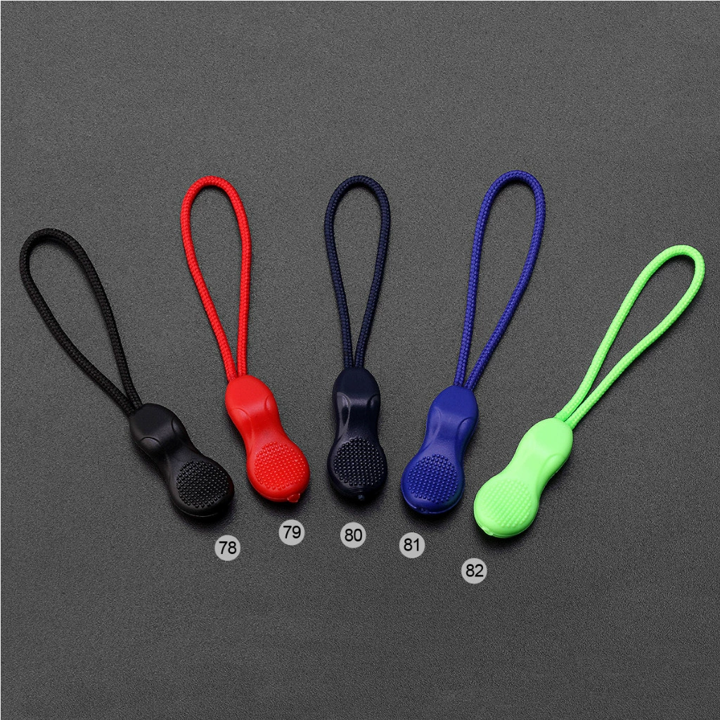 3#Spot turtle zipper head pull head zipper line backpack PVC injection molding zipper head pull tail rope