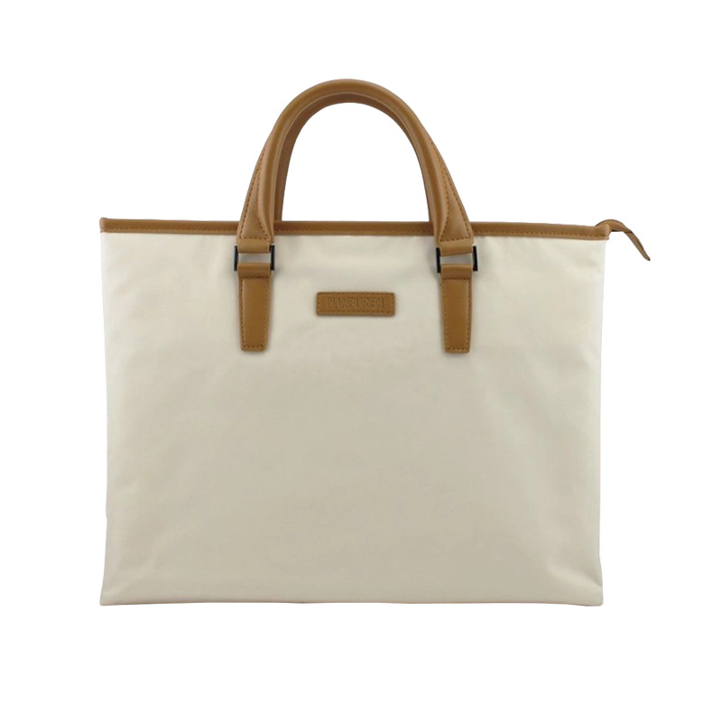 Men's and Women's Business Bag Laptop Briefcase Fashion Business Handbag Casual Horizontal Computer Sleek Bag
