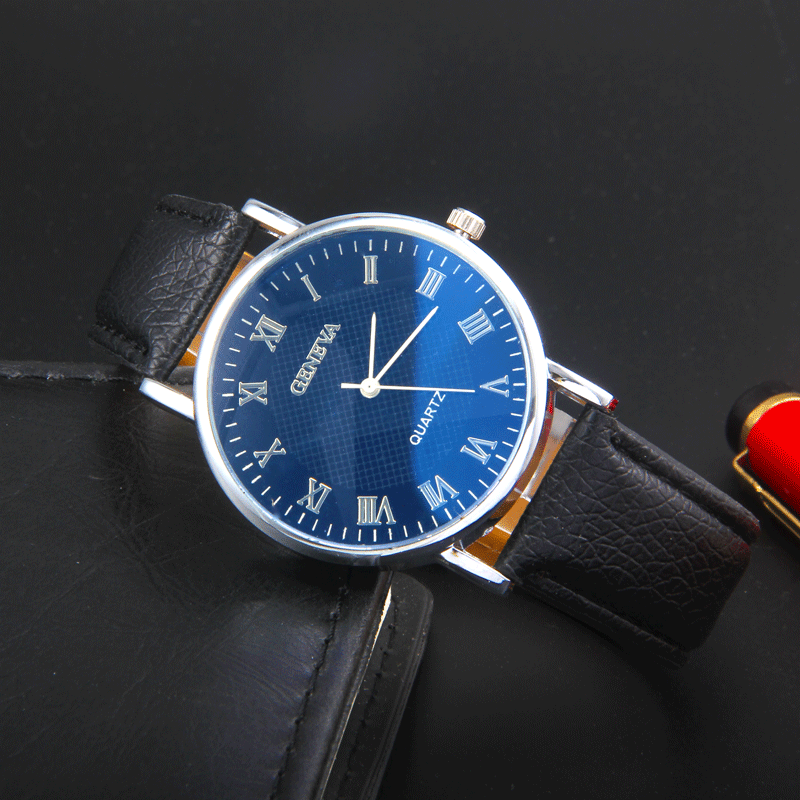 thumbnail image 1 of Reloj de moda para hombre, reloj con correa, reloj de cuarzo, reloj de negocios para hombre, 1 of 5