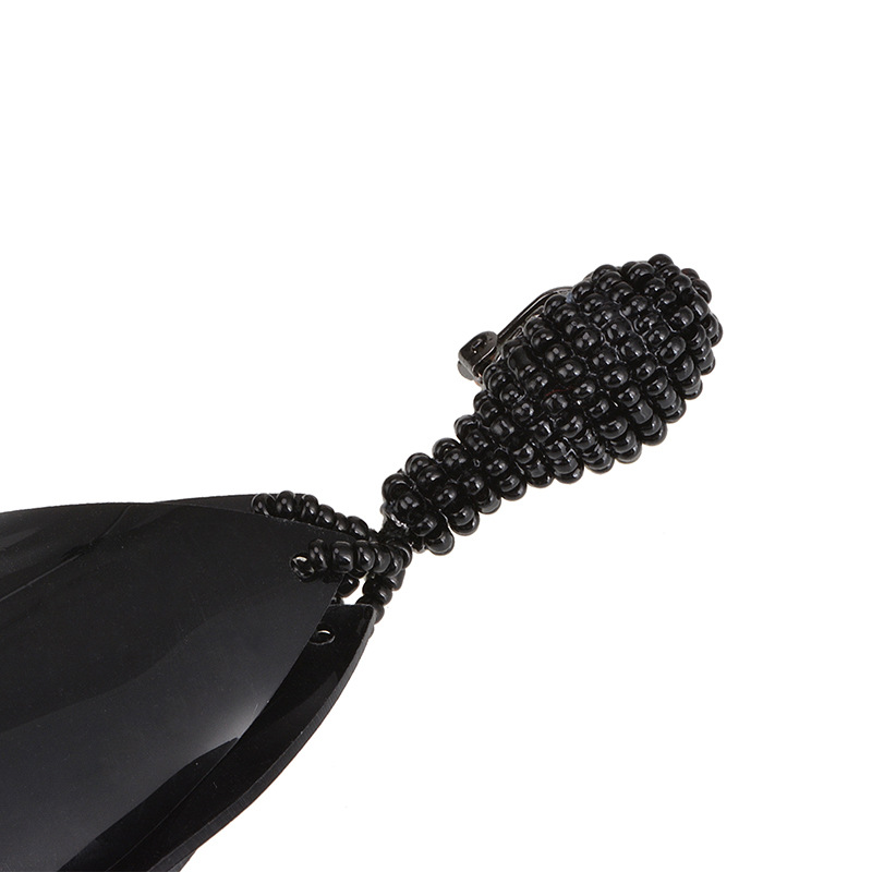 flowers Acrylicearring (black)NHWF2870-black