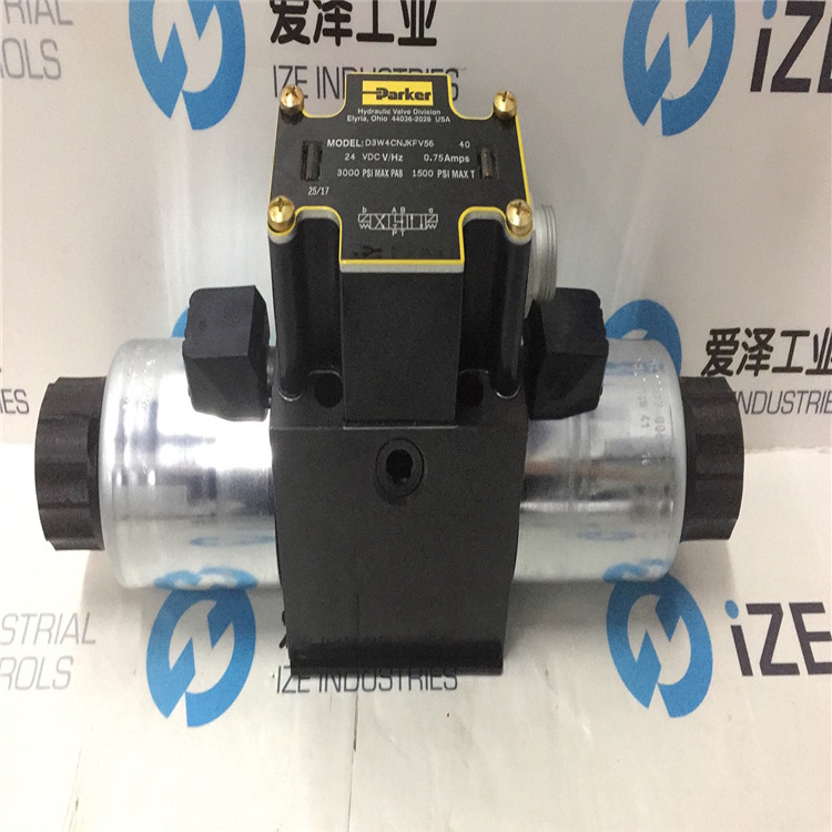 PARKER电磁阀D3W4CKNJKFV56爱泽工业供应