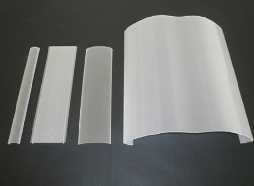 定制PC扩散板均光板加工 磨砂扩散板折弯热压成型