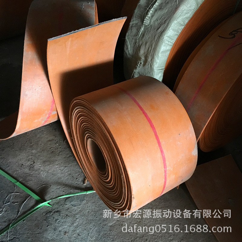 400*12厚提升带 物料输送链接带 橡胶帆布输送带 高温100°内用