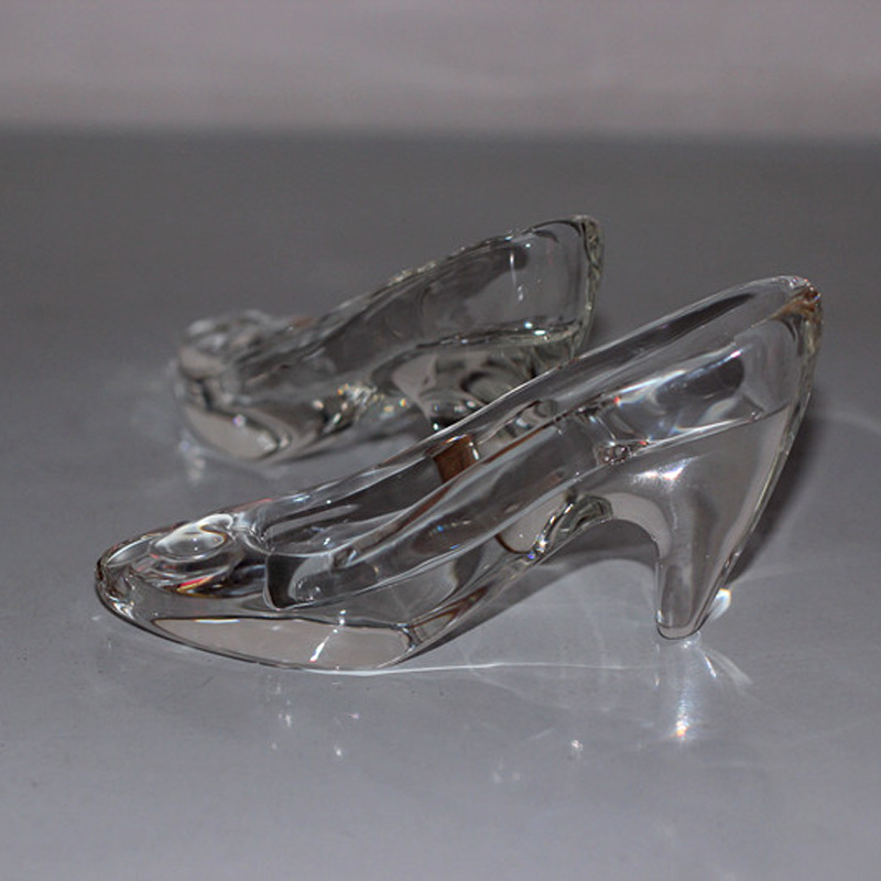Crystal Shoe Cinderella Crystal High Heels Ornament Creative Romantic Gift Christmas Gift Birthday Gift