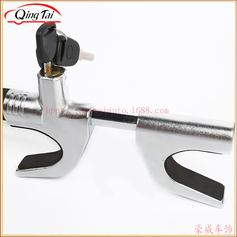 Factory direct sales of car locks, car window locks, car anti-theft locks, U-shaped locks, direction locks, steering wheel locks wholesale detail image 8