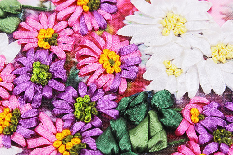 Oujin nianhua cinta bordado fábrica impresión en color directo colgando pintura luz fragancia sala de estar entrada de la habitación pintura decorativa