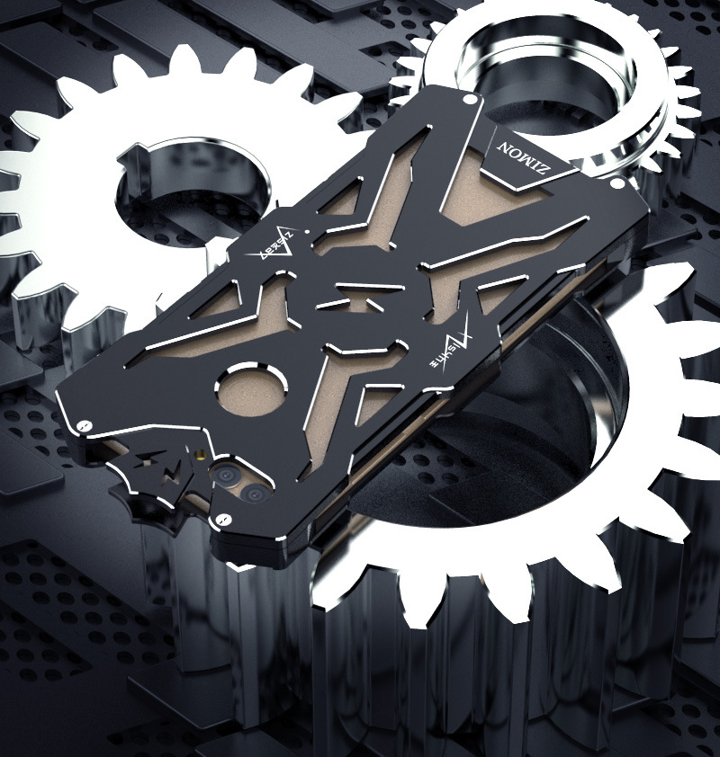 SIMON THOR Aviation Aluminum Alloy Shockproof Armor Metal Case Cover for Huawei nova 2